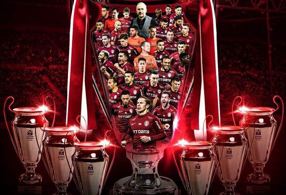 Zsinórban negyedszerre ütötte el a Liga1-et a meggybordó mozdony!