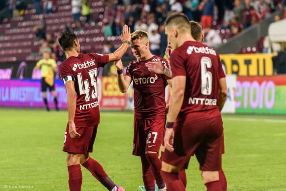Liga1: A CFR cserekerettel is megőrizte száz százalékos mérlegét!